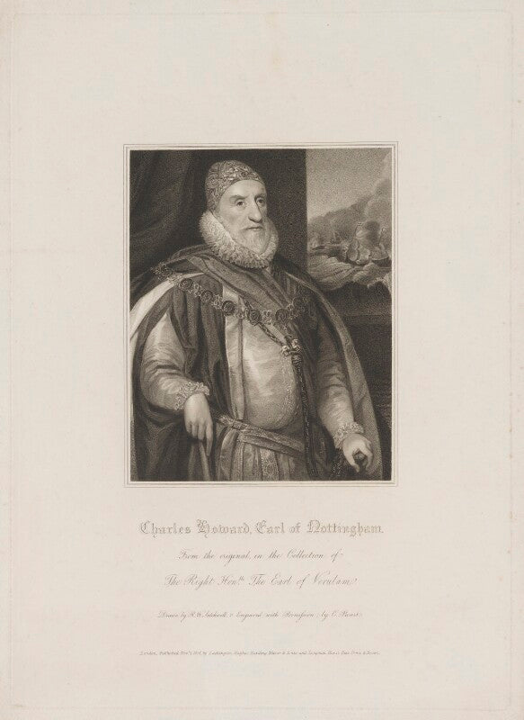 Charles howard, 1st earl of nottingham npg d39329
