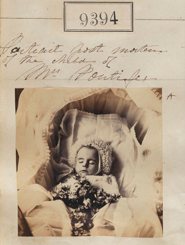 'Portrait post-mortem of the child of Mrs Pontifex' NPG Ax59200