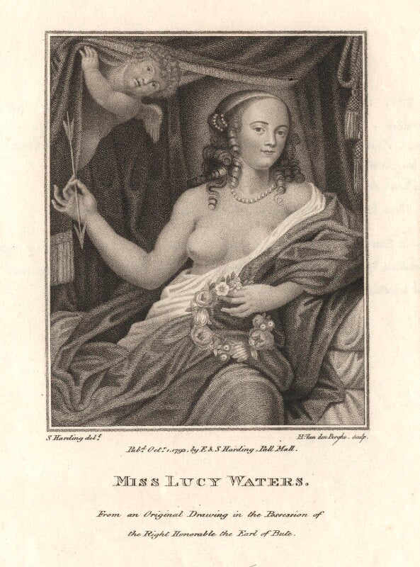 Fictitious portrait called lucy waters (lucy walter) npg d13233