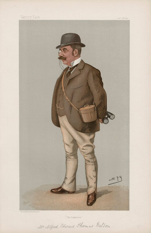 Alfred edward thomas watson ('men of the day. no. 669.') npg d44838