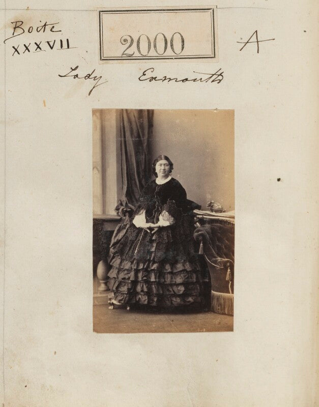 Madeline honorine (née dobrowolska), viscountess exmouth npg ax51390