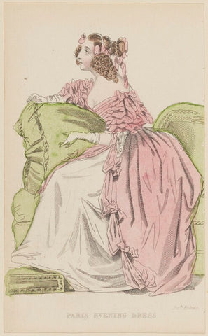 'Paris Evening Dress', April 1836 NPG D47710