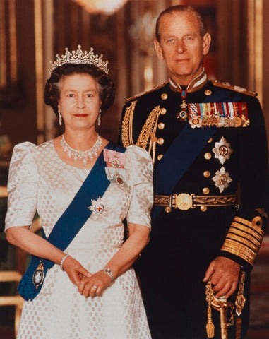 Queen Elizabeth II; Prince Philip, Duke of Edinburgh NPG P1539
