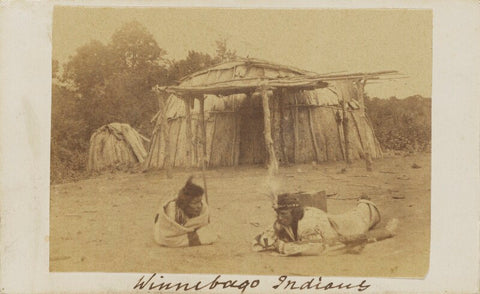 'Winnebago Indians' NPG Ax68178