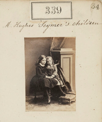 'M. Hughes Seymer's children' (Unknown sitters) NPG Ax50111