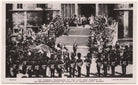 'The Funeral Procession of the Late King Edward VII. The Archbishops Receiving the Coffin at St George's Chapel, Windsor.' NPG x38523
