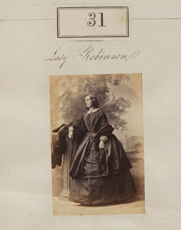 Sarah blackett (née denny), lady robinson npg ax50025