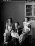 Countess Raczynska with her daughters NPG x154118