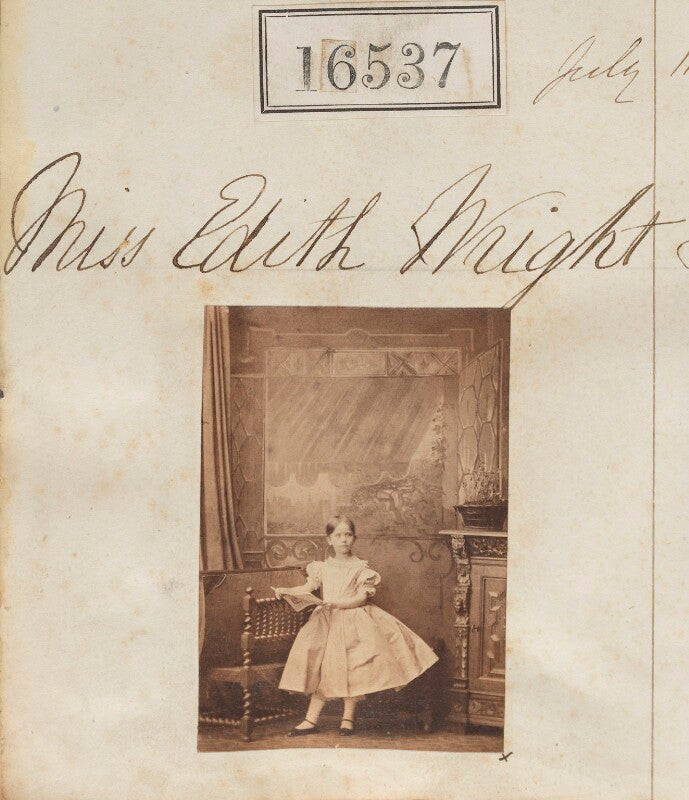 Miss edith wright npg ax64446