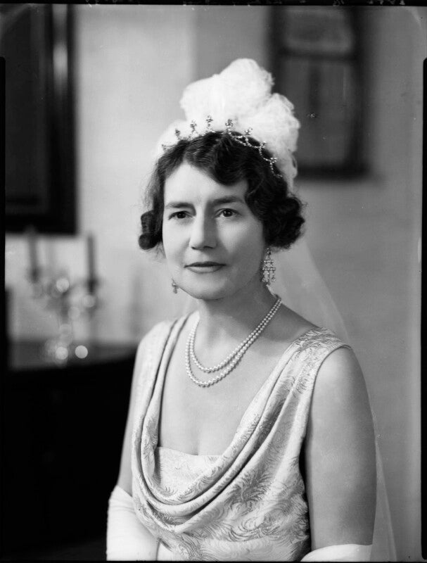 Christina (née stenhouse), lady gardiner npg x152680