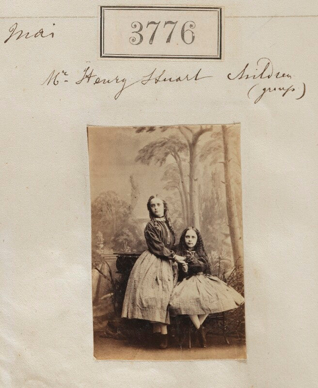Mrs henry stuart's children npg ax53167