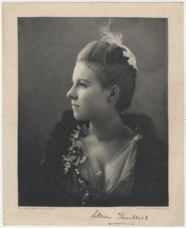 Lillian fasken (née thuillier) npg x23325