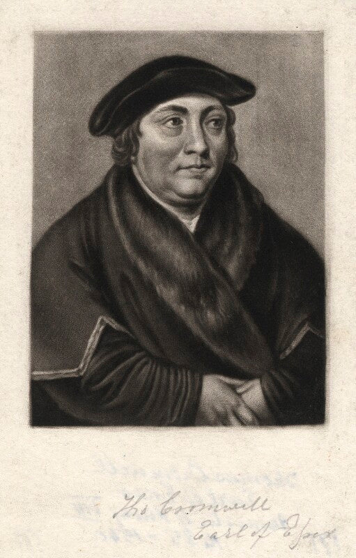 Unknown sitter formerly known as thomas cromwell, earl of essex npg d1869