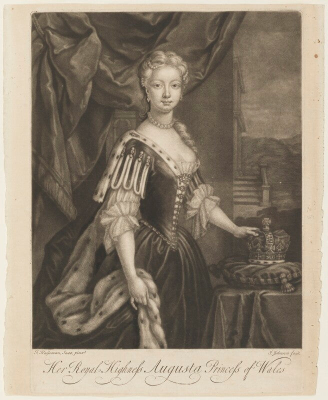 Augusta of saxe gotha, princess of wales npg d10942