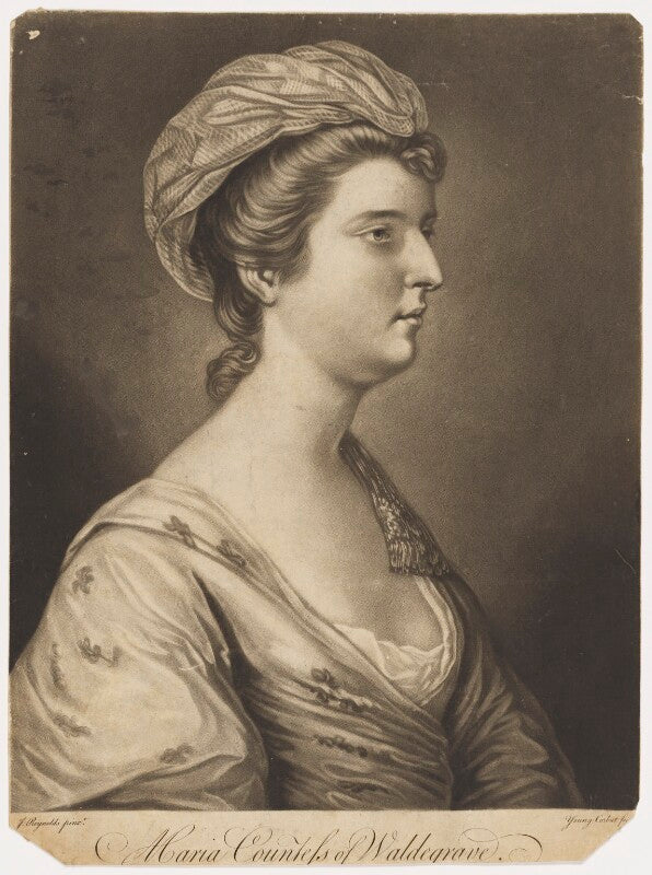Maria (née walpole), duchess of gloucester and edinburgh npg d10799