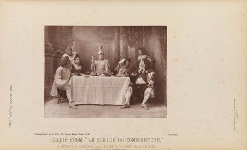 'Group from "La Statue du Commandeur"' NPG Ax28838