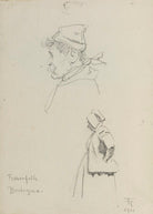 'Fisherfolk: Boulogne' (Unknown sitters) NPG D43105