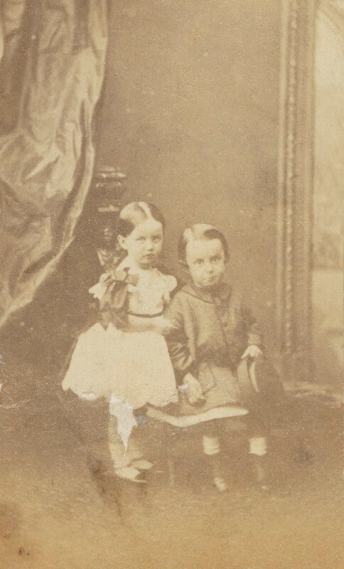 Mary caroline hall (née hunt); george eden hunt npg ax137862