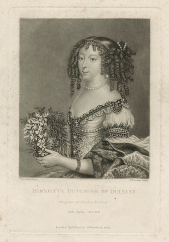 Henrietta Anne, Duchess of Orleans NPG D29338