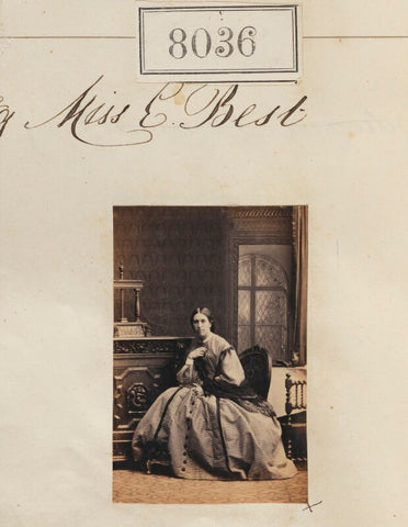 Miss E. Best NPG Ax57872