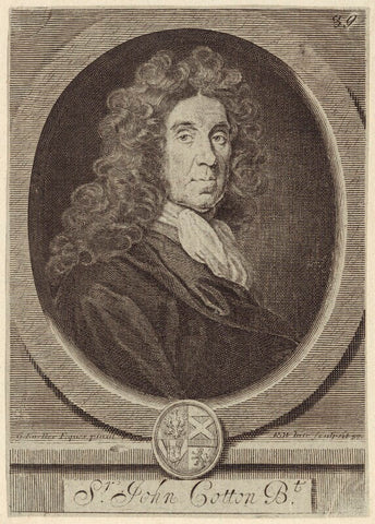 Sir John Cotton, 3rd Bt NPG D29984