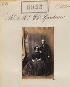 Mrs Gardener; Mr Charles Gardener NPG Ax55987
