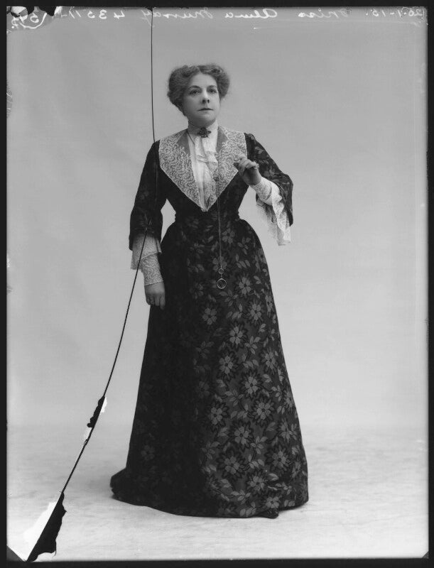 Alma murray as baroness de lisle in 'kings and queens' npg x80481