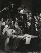 Petula Clark and (David) Brand Inglis on the set of 'White Corridors' NPG x198577