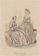 Toilettes d'interieur, December 1842 NPG D47907