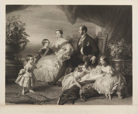 Queen Victoria, the Prince Consort and family NPG D48098
