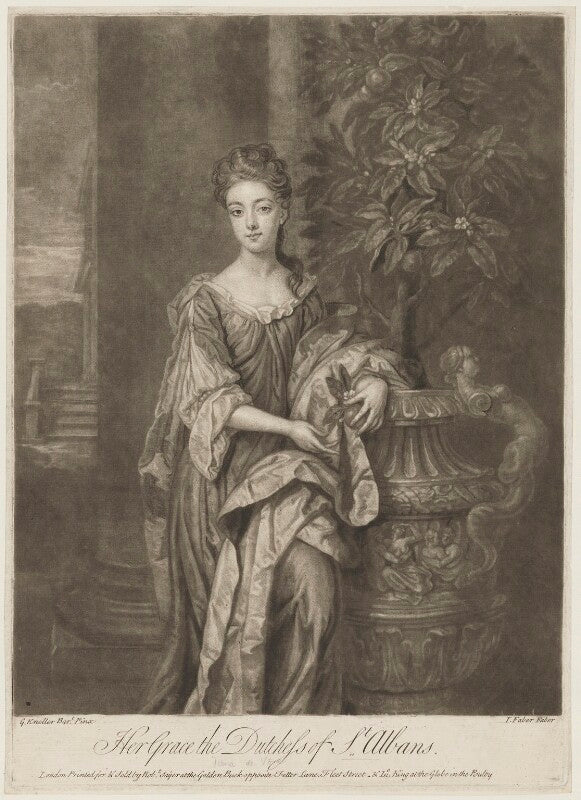 Diana beauclerk (née de vere), duchess of st albans npg d39996