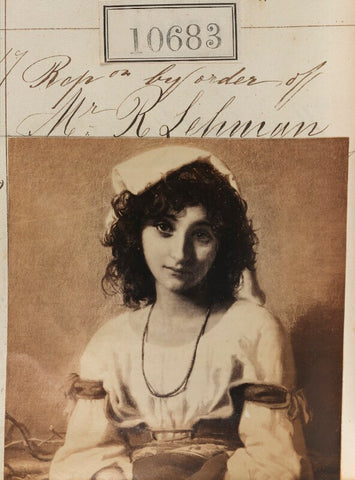 'Reproduction by order of Rudolph Lehmann' NPG Ax60394