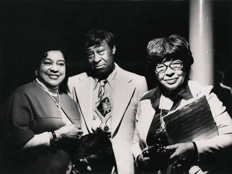 Snub mosley and unknown women npg x210103