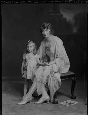 Elizabeth Rosemary Denham (née Bingham); Vera Mary Bingham (née Darbyshire) NPG x70462