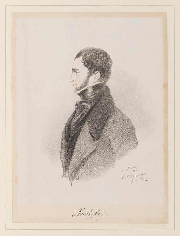 Robert henry herbert, 12th earl of pembroke npg d45977