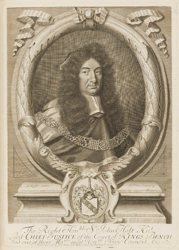 Sir john holt npg d18848