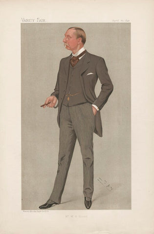 William Hunter Kendal (William Hunter Grimston) ('Men of the Day. No. 563.') NPG D44643