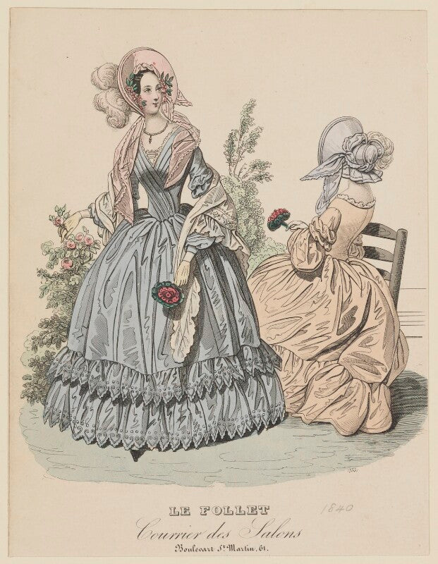 Grand visiting or carriage costume, may 1839 npg d47852