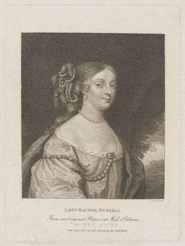 Rachel russell (née wriothesley), lady russell npg d30609