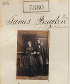 James Brodgen and Mrs Brogden NPG Ax57719