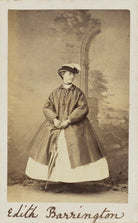 Hon. Edith Robarts (née Barrington) NPG Ax10010