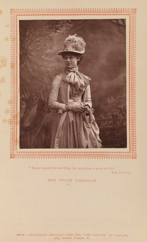 Violet vanbrugh (violet augusta mary barnes) npg ax9298