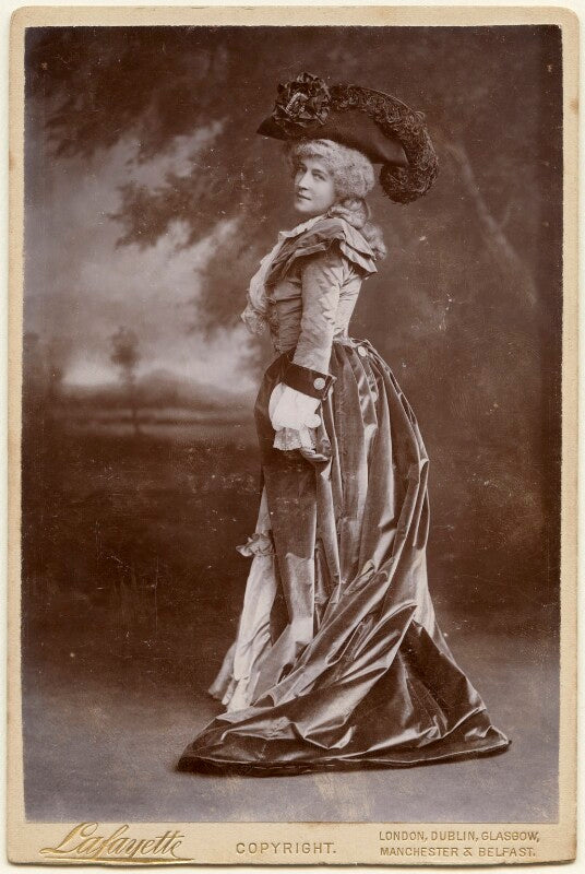 Lillie langtry as marie antoinette in 'the royal necklace' npg x197327
