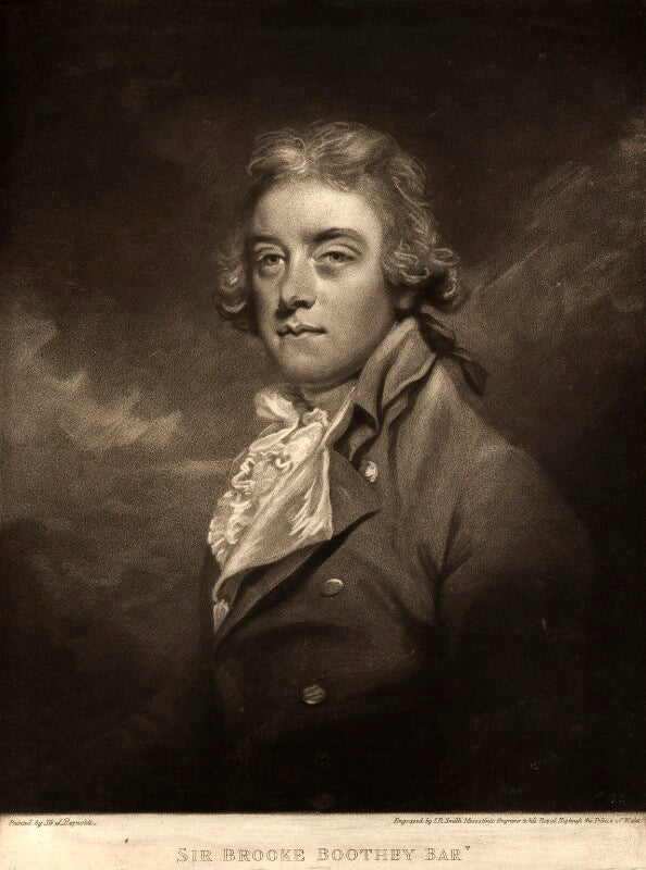 Sir brooke boothby, 6th bt npg d10962