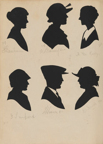 F. Beacham; J. Lampard; L. Heanes; M. Brannigan; B.J. Barnes; F.M. Kelly NPG D46427