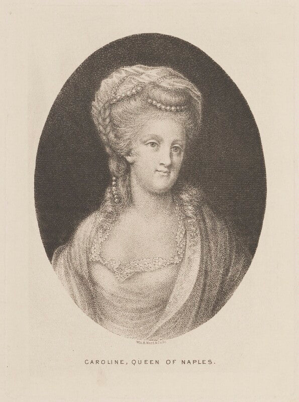 Maria carolina, queen of naples npg d14854