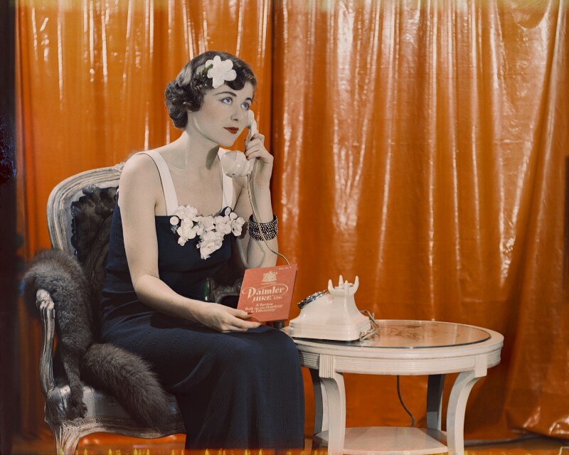 Molly bishop (daimler car hire advertisement) npg x220387