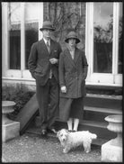 Sir Charles Henry Gairdner; Evelyn Constance (née Handcock), Lady Gairdner NPG x37359