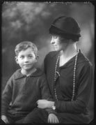 Margaret (née Carr), Lady Salmond; Master Salmond NPG x123548