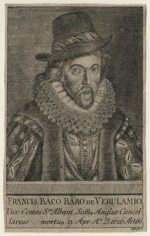 Francis bacon, 1st viscount st alban npg d21287